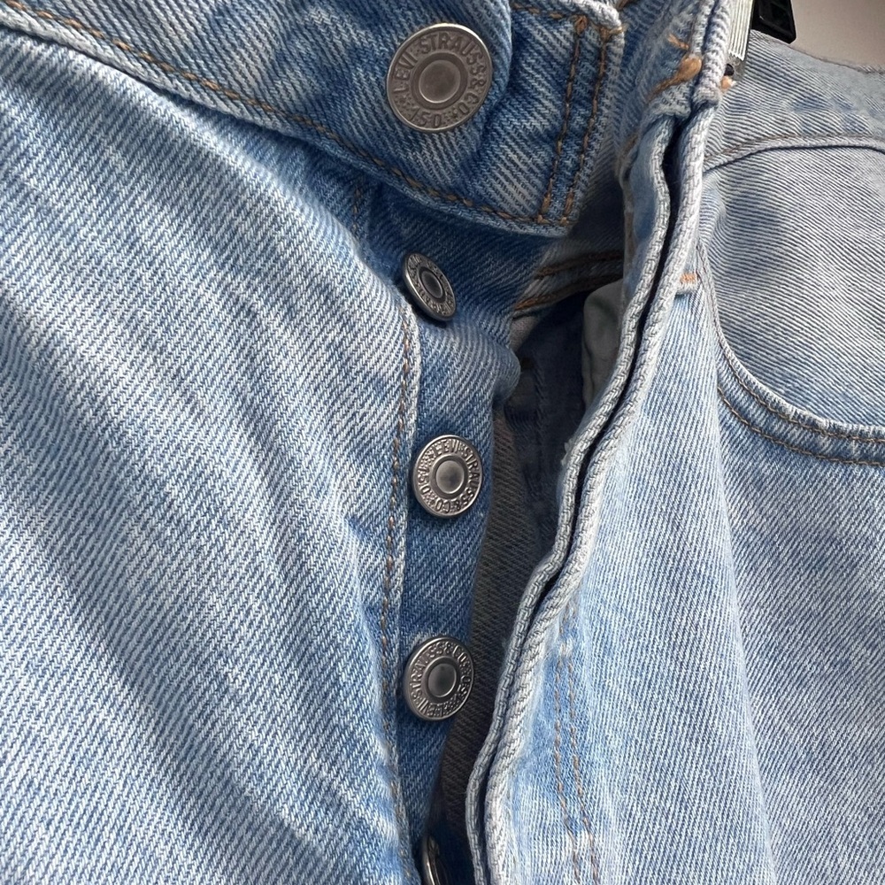 Levi’s 501 Distressed Button Fly - image 1